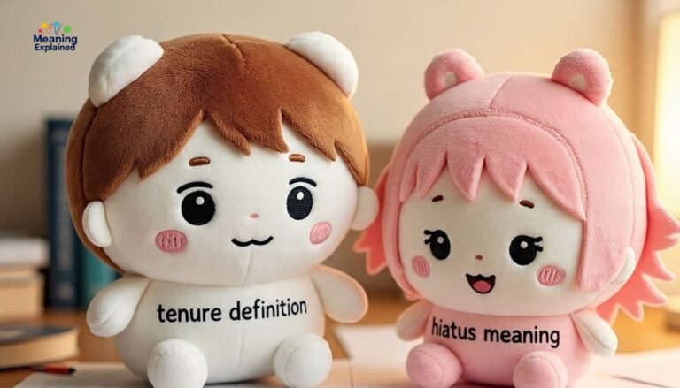Tenure Definition & Hiatus Meaning Explained 2025