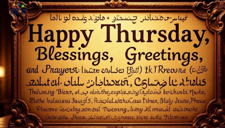 150+ Happy Thursday Blessings, Greetings and Prayers