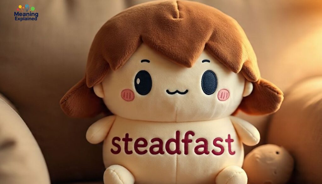 Common Sentences with Steadfast and Synonyms