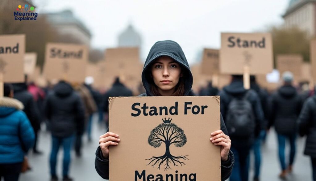 Stand For And Meaning in Text