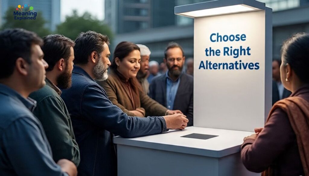 Tone and Context: Choosing the Right Alternatives