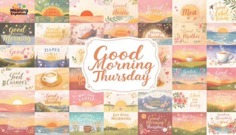 100+ Happy Good Morning Thursday Blessings, Images and Quotes