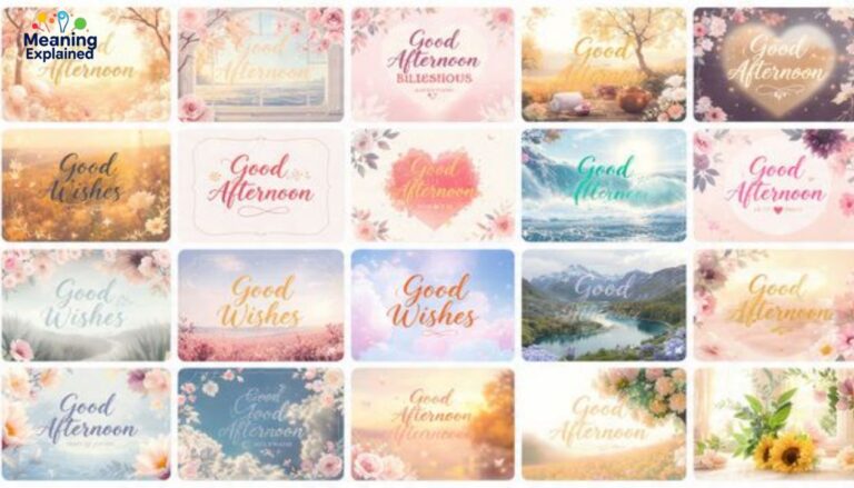 90 Beautiful Good Afternoon Blessings Images, and Best Wishes