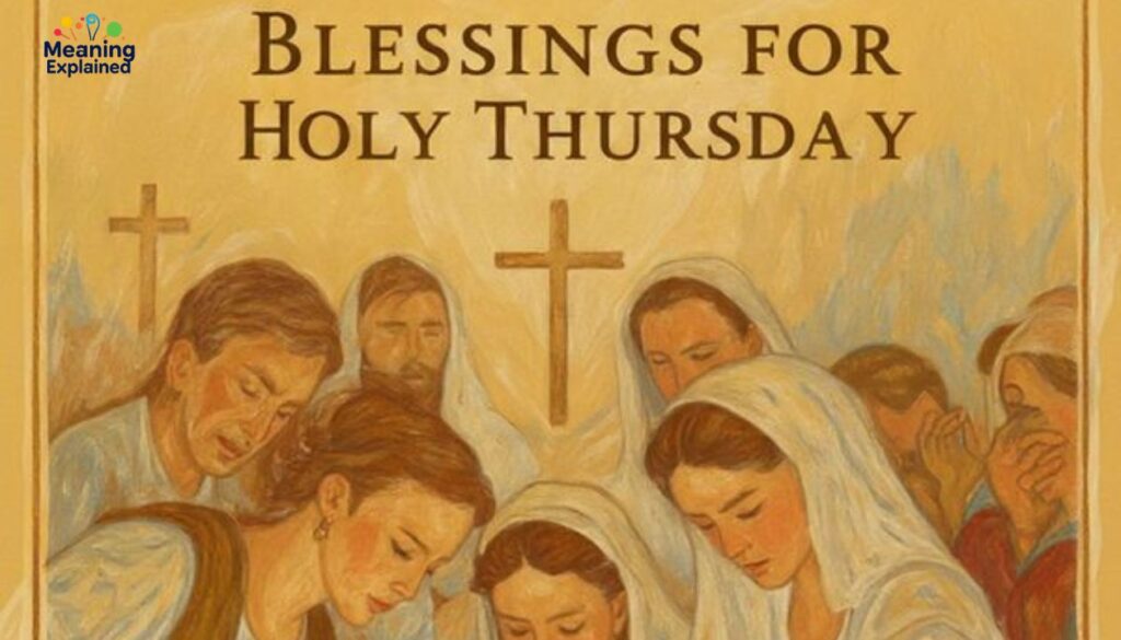 Holy Thursday Blessings Messages