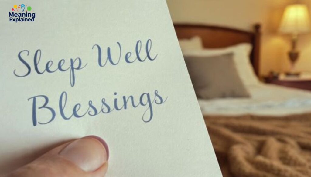 Sleep Well Blessings Quotes
