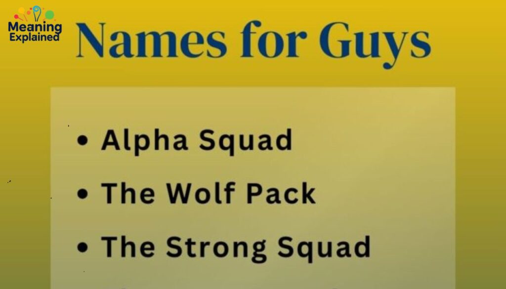 213 Best Group Names For 7 People (Funny, Cool & Unique)