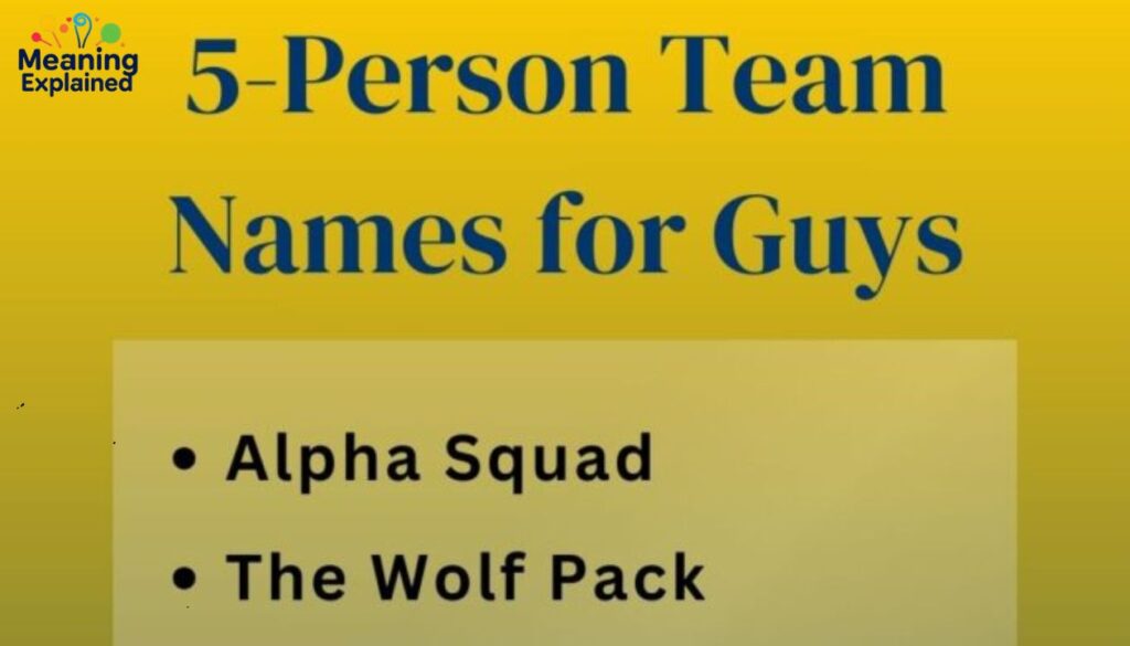 Best Friend Group Names For Men