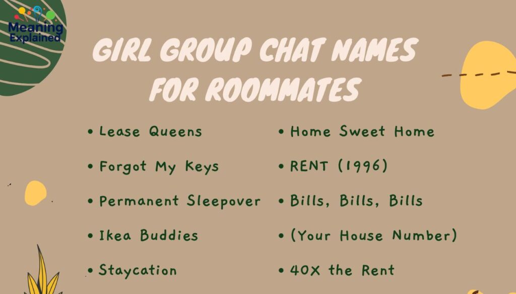 Friends Group Names For Girls