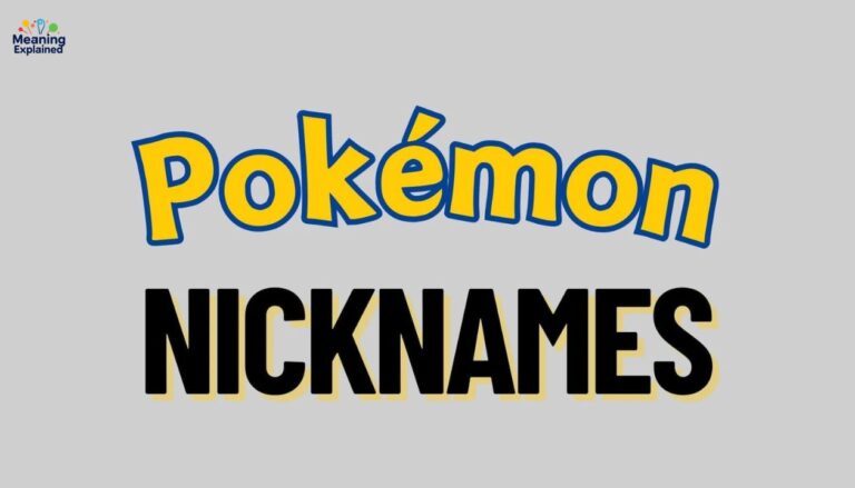 550 Ultimate Pokémon Nicknames (Categorized By Creature Type)