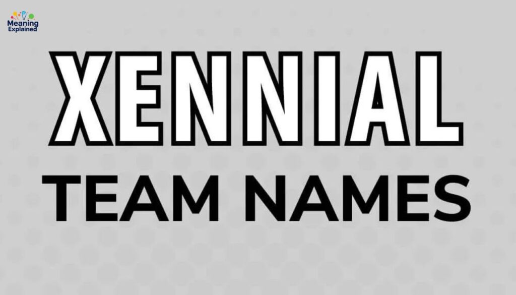 Xennial Team Names (1977–1983)