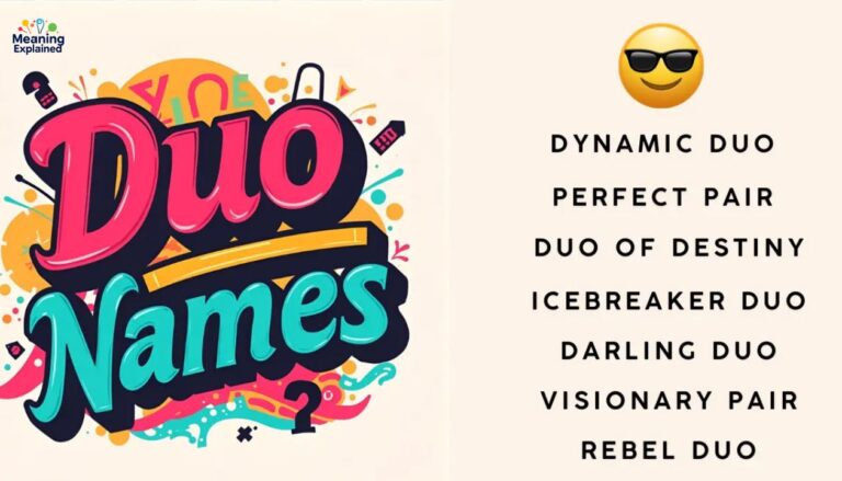 263 Best Duo Names For Friends, Gamers, Couples & Teams